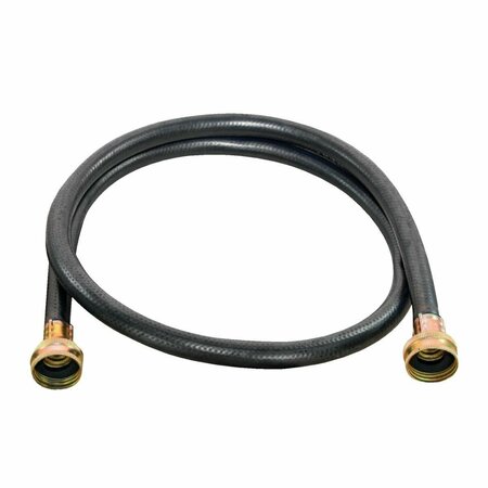 ALL-SOURCE 8 Ft. Reinforced EPDM Rubber Inlet Pressure Hose 093247